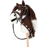  Uzda z luksuznimi šivi Hobby horse, temno rjava - 1 k. | Shoptok.si