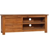 Maison Chic TV omarica - TV stojalo - Televizijska omarica 100x30x40 cm trdna tikovina, (21699935) | Shoptok.si