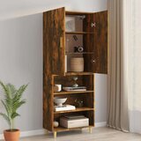 Viseći zidni ormarić boja dimljenog hrasta 69 5 x 34 x 90 cm | shoptok.hr