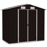  Vrtna lopa rjava 205x129x183 cm pocinkano jeklo - - Rjava - 37.88 - N/A - 2025-vidaXL-TOPSELLER Cene