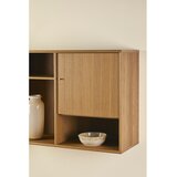 Hammel Furniture Stenski regal v hrastovem dekorju v naravni barvi 89x61 cm Mistral – | Shoptok.si