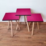 Hanah home Set 3 stočića 3Shp366 Fuchsia | Eponuda.com