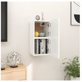  Stenske TV omarice 2 kosa bele 30,5x30x30 cm | Shoptok.si