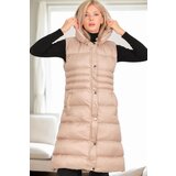 Dewberry Z6757 WOMEN'S VEST-BEIGE-1 | Shoptok.si