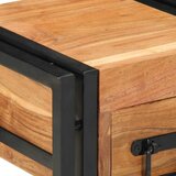  Noćni ormar 2 pcs Smeđa 30 x 30 x 40 cm Čvrsto drvo akacije | shoptok.hr