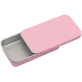 INF Komplet 10 rožnatih pločevinastih škatlic s Sakura vzorcem in drsnimi pokrovi Pink, (21933662) | Shoptok.si