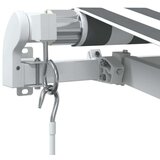  Tenda na ručno uvlačenje LED antracit i bijela 300 x 250 cm | shoptok.hr