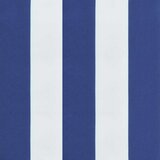  Jastučić za van 6 pcs Plava i bijela 120 x 50 x 7 cm Tkanina - 6 | shoptok.hr