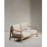 Kave Home Bež/u prirodnoj boji podstavljena vrtna sofa Elunda – Cijene