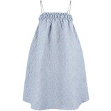 Pieces Obleka 'Arianna' svetlo modra / roza | Shoptok.si
