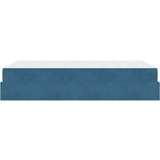  Krevetna konstrukcija s pohranom Plava 120 x 200 cm Baršun | shoptok.hr