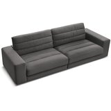 Bobochic Paris Črna žametna sedežna garnitura 276 cm Sierra – | Shoptok.si