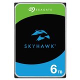 Seagate hdd 6 tb sata nvr rack - skyhawk 6 tb, 256 mb predpomnilnika, 6 gb sata., 7200 ot. | Shoptok.si