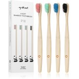 My White Secret Bamboo Toothbrush četkica za zube od bambusa soft 4 kom | shoptok.hr