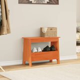  Klupa za hodnik voštano smeđa 60x28x45 cm od masivne borovine | Eponuda.com