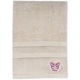 Foutastic Bež frotirna bombažna brisača 70x140 cm Hope – | Shoptok.si