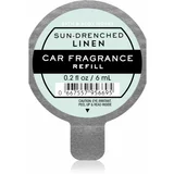 Bath & Body Works Sundrenched Linen dišava za avto nadomestno polnilo 6 ml