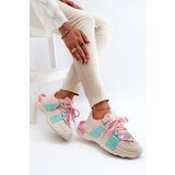 Boto Women's Stylish Sport Shoes with Laces Pink-Mint Chillout! | Shoptok.si