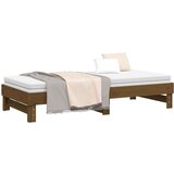  Dnevni ležaj na razvlačenje boja meda 2x(90x200) cm od borovine | shoptok.hr