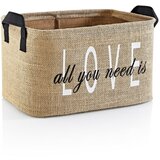 Mioli Decor Košara za shranjevanje iz jute 30x22x30 cm – | Shoptok.si