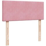 vidaXL Otomanski posteljni okvir z vzmetnico roza 120x200 cm žamet, (21608824) | Shoptok.si