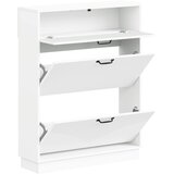  Ormar za cipele HOORN 78 x 24 x 100 cm Konstruirano drvo Bijela | shoptok.hr