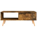  Stolić za kavu boja hrasta 100 x 49,5 x 43 cm konstruirano drvo | shoptok.hr