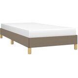  Okvir za krevet bez madraca smeđesivi 90x200cm od tkanine | shoptok.hr