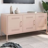 vidaXL TV ormarić ružičasti 100,5 x 39 x 50,5 cm čelični | shoptok.hr