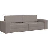  Krevet na razvlačenje Sivo-smeđa 245 x 78 x 77 cm tkanina | shoptok.hr