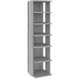  Stalak za cipele siva boja hrasta sonome 27,5x27x102 cm drveni | shoptok.hr