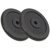 vidaXL Uteži 2 kosa 2x15 kg lito železo Cene