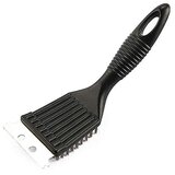Dardanar Krtača za žar, čistilno strgalo, čistilna krtača za BBQ, strgalo, ščetine iz nerjavečega jekla - črna, (21126325) | Shoptok.si
