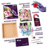  Okto set za modeliranje u drvenom okviru 21 x 21 cm romantica | shoptok.hr