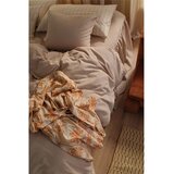 Ellos Home Bež enojna posteljnina iz mešanice lana 150x200 cm Elly – | Shoptok.si