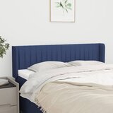  Uzglavlje s ušima plavo 147x16x78/88 cm od tkanine | shoptok.hr