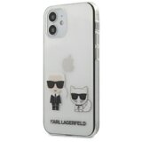 Karl Lagerfeld Klhcp12scktr za iphone 12 mini prozorna trda zaščita - karl and choupette | Shoptok.si