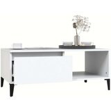  Stolić za kavu bijeli 90 x 50 x 36 5 cm od konstruiranog drva | shoptok.hr