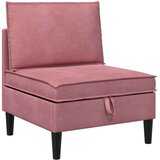 SOFA s pohranom Ružičasta Baršun - Ružičasta Srednja | shoptok.hr