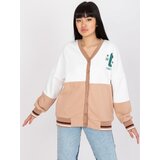 FANCY Sweatshirt-FA-BL-7621.65P-white-beige | Shoptok.si
