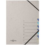 Pagna Organizator mapa Easy Grey, A4, 7 predelkov, siva / modra, (21651717) Cene