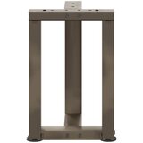  Noge za klub stolić T-oblika 2 kom Crne 38x25x(42-43) cm Čelik | shoptok.hr