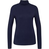 Orsay Navy Blue Women's T-Shirt with Turtleneck - Women's | Shoptok.si