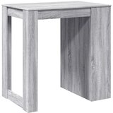 vidaXL Barski stol sivi 102x70x103,5 cm od konstruiranog drva | shoptok.hr