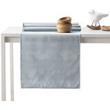 AmeliaHome Stolnjak i traka Vesta 115x250 cm, siva Slike