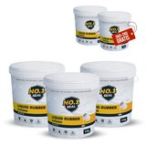 No.1 Seal Tečna guma Bela Strong do 10m², 5kg, 5 komada, Bela Cene