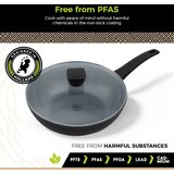  BE Living Wok tava s poklopcem Delight Black 28 cm | shoptok.hr