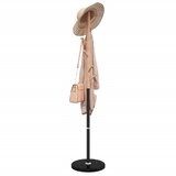  Stalak za kapute crni 172 cm od željeza obloženog prahom | shoptok.hr