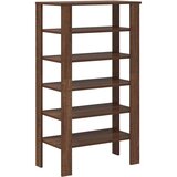 vidaXL Regal za čevlje rjav hrast 61x32x105 cm inženirski les | Shoptok.si