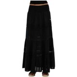 Superdry crna maxi suknja